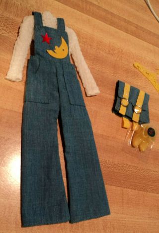 Francie 3281 " Cool Coveralls Outfit Complete From 1972 Hard To Find