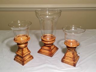 Southern Living At Home Kensington Hurricane Set Of 3 - 40707,  40701,  And 40706
