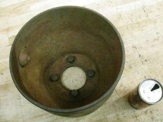 Vintage Farmall H M MD MTA 300 350 400 450 Steel Flat Belt Pulley 3