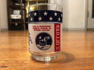 Libbey Glass Apollo 11 Commemorative Glass Set Of 30 VINTAGE 3