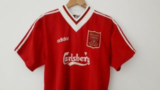 Vintage Liverpool 1995 /96 Home Football Shirt SIZE Large 2