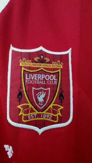 Vintage Liverpool 1995 /96 Home Football Shirt SIZE Large 6