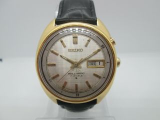 Vintage Seiko Bellmatic 4006 - 6011 Daydate Goldplated Automatic Mens Watch
