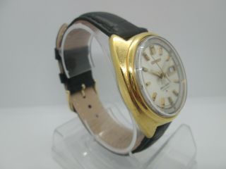 VINTAGE SEIKO BELLMATIC 4006 - 6011 DAYDATE GOLDPLATED AUTOMATIC MENS WATCH 3