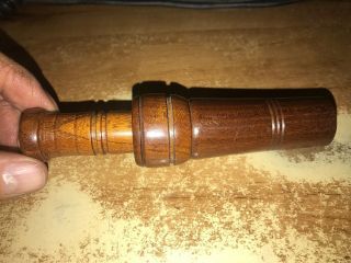 Vintage Paul Kingyon Osage Orange Duck Call 2