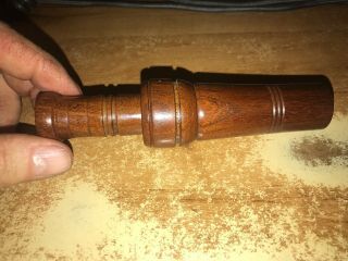 Vintage Paul Kingyon Osage Orange Duck Call 3