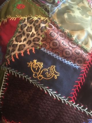 Rare Double D Ranch King Size Crazy Quilt Retail $2,  500 2