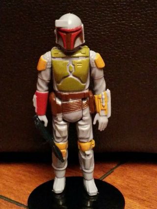 Vintage 1979 Star Wars Boba Fett Action Figure 100 Complete Kenner Hong Kong