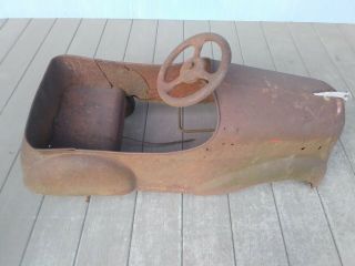 1937 Steelcraft Pedal Car Vintage Riding Toy Antique Pedal Truck Amc Murry Bmc