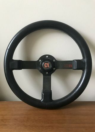 Rays Engineering Volk C1 Carbon Fiber Steering Wheel Rare Jdm