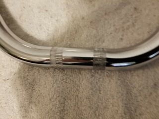 OLD SCHOOL BMX 80s CW CHROME PRO BARS 27 1/2 