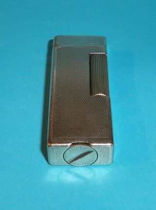 Vintage Dunhill London Cigarette Lighter to benzine - Switzerland 7