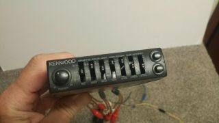 KENWOOD KGC - 4042A Baby Graphic Equalizer Sub Woofer vtg old school auto audio 4