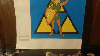 Vintage 1989 Mario Bros.  & Zelda II: The Adventures Of Zelda Book Cover 7