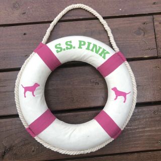 Victorias Secret Vs Life Saver Raft S.  S.  Pink Store Display Vintage Rare Prop 14 "