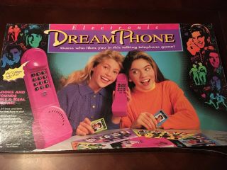 Vintage Milton Bradley Electronic Dream Phone Board Game - Complete,