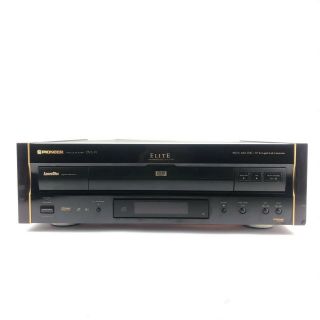 Vintage Pioneer Elite Dvl - 91 Laserdisc Player W/ Wood Sides 2