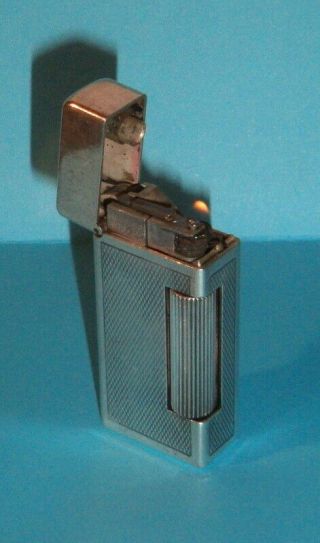 Vintage Dunhill London Cigarette Lighter to benzine - Switzerland - 5