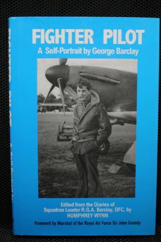Ww2 British Raf Fighter Pilot George Barclay Battle Of Britain Book