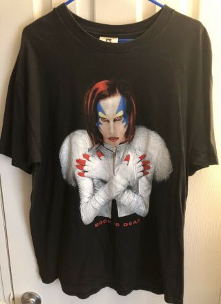 Marilyn Manson Vintage Rock Is Dead/omega And The Mechanical Animals T - Shirt