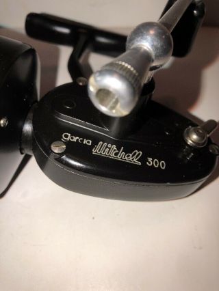 Vintage Garcia Mitchell 300 Spin Reel Box Set NOS Extra Spool 2