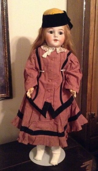 Antique German Doll 28 Inches Tall S & H 1250 3