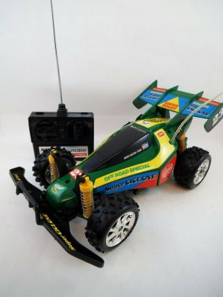 Vintage 1990 Nikko Japan 1/18 Frame Buggy Stinger Green Taiyo Tyco Tamiya Kyosho 4