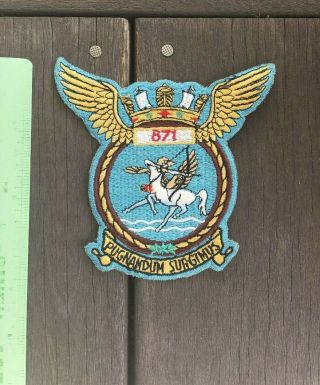 British 871st Royal Navy Air Squadron Patch