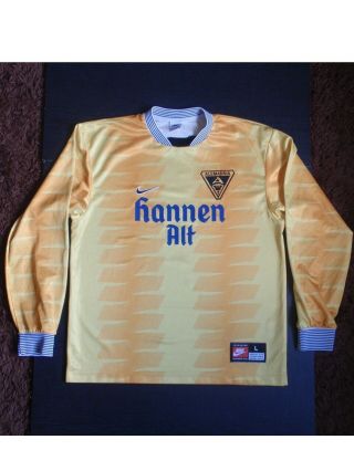 Vintage Nike Alemannia Aachen Germany 1998/1999 Football Shirt Jersey Soccer
