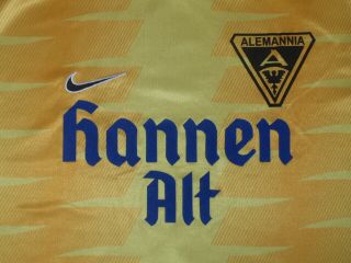 Vintage Nike ALEMANNIA AACHEN Germany 1998/1999 Football Shirt Jersey Soccer 3