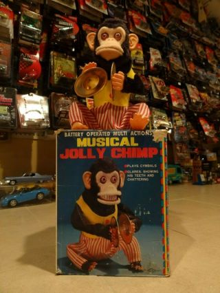 Jolly Chimp - vintage japan toy Musical 3