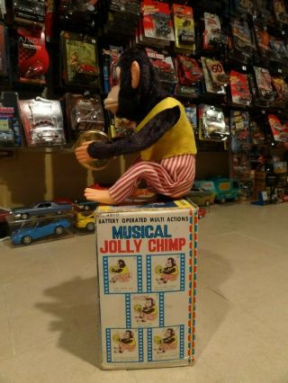 Jolly Chimp - vintage japan toy Musical 4