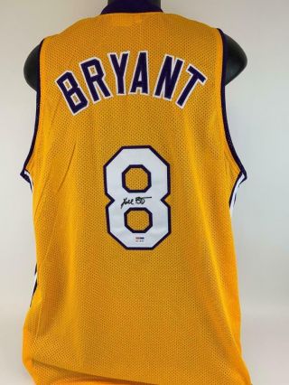 Kobe Bryant Rookie Vintage Signed Jersey Psa Lakers Basketball Autograph