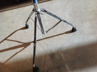 Ludwig B/O vintage Double Tom Mount Stand ROUGH needs some TLC ER3 6