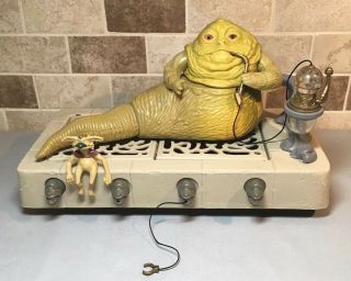 Vintage Star Wars Jabba The Hutt Playset 100 Complete