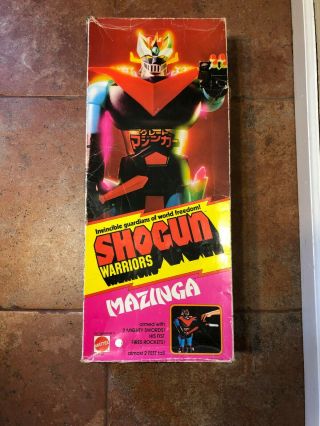 Vintage Shogun Warriors Mazinga1977 Mattel