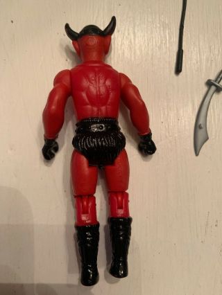 Dragonriders of the Styx Fantar Red Demon Rider Rare vintage figure Complete 5