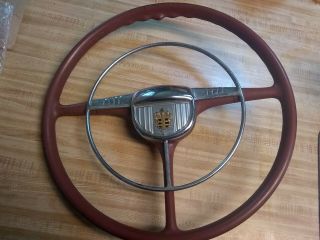 Vintage 17.  5 Inch 1950s 1960s Dodge Steering Wheel
