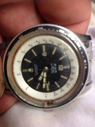 VINTAGE AVIA - MATIC 25 JEWELL INCABLOC WATCH 42782/15018 GWO 2