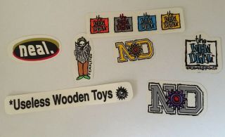 Authentic Vintage Decals Skateboard Deal Stickers 1980 