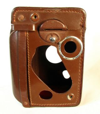 Vintage Rolleiflex 2.  8F TLR Camera ' s Leather Case,  Rolleiflex Case 3