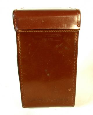 Vintage Rolleiflex 2.  8F TLR Camera ' s Leather Case,  Rolleiflex Case 4