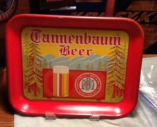 Vintage Tannenbaum Beer Tray Rectangle,  Marathon City Brewing Wis