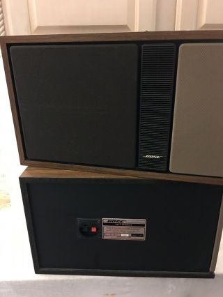 Pair Bose 301 series II Vintage Speakers 3