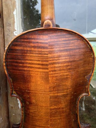Old Antique Violin Mysterious Unlabeled 4/4