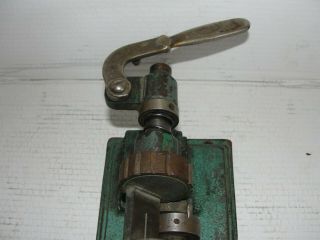 Vintage KEIL LOCK MODEL 9.  KEY MACHINE Locksmith Tool Tubular Blank Key Cutter 12