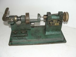 Vintage Keil Lock Model 9.  Key Machine Locksmith Tool Tubular Blank Key Cutter