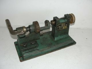 Vintage KEIL LOCK MODEL 9.  KEY MACHINE Locksmith Tool Tubular Blank Key Cutter 2