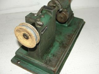 Vintage KEIL LOCK MODEL 9.  KEY MACHINE Locksmith Tool Tubular Blank Key Cutter 7