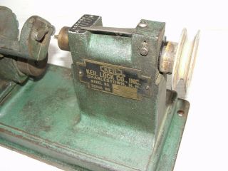Vintage KEIL LOCK MODEL 9.  KEY MACHINE Locksmith Tool Tubular Blank Key Cutter 8